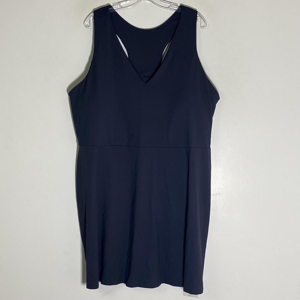 Fabletics Swimsuit Womens 4X Blue One Piece Outdoor Beach Vacation Pool Cruise